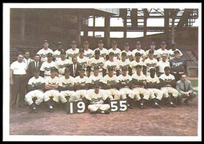 BC1 1955 Brooklyn Dodgers (Bonus Card)